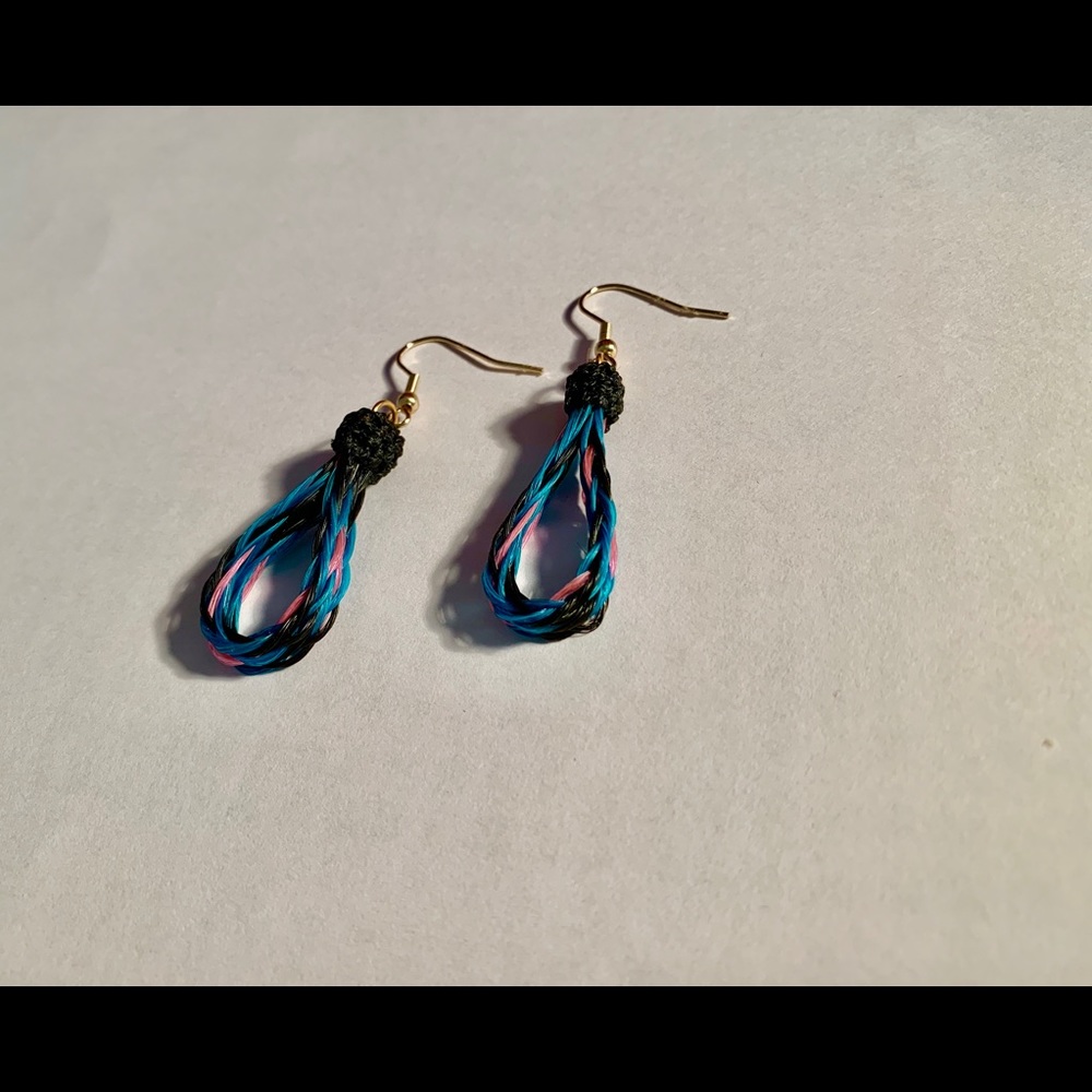Horsehair earrings